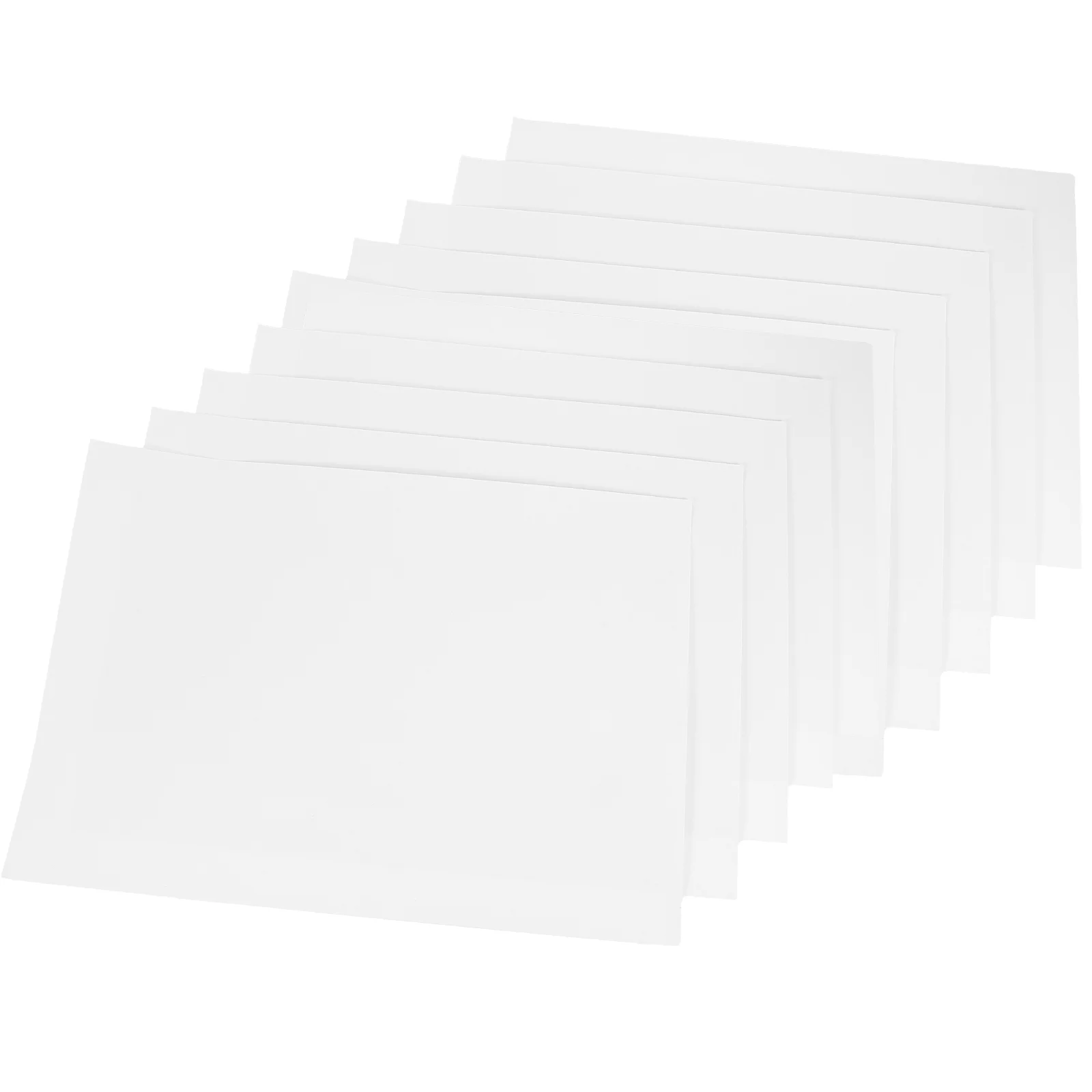 

20 Sheets Blank Papers Stickers Special Labels A4 Printing Pvc Construction