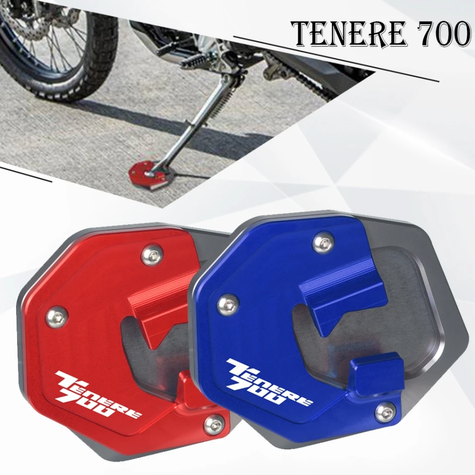 Motorcycle Accessories Side Stand Pad Plate Kickstand Shoes Enlarger Support Extension For YAMAHA TENERE 700 TENERE700 2019-2020
Motorcycle Accessories Side Stand Pad Plate Kickstand Shoes Enlarger Support Extension For YAMAHA TENERE 700 TENERE700 2019-2020