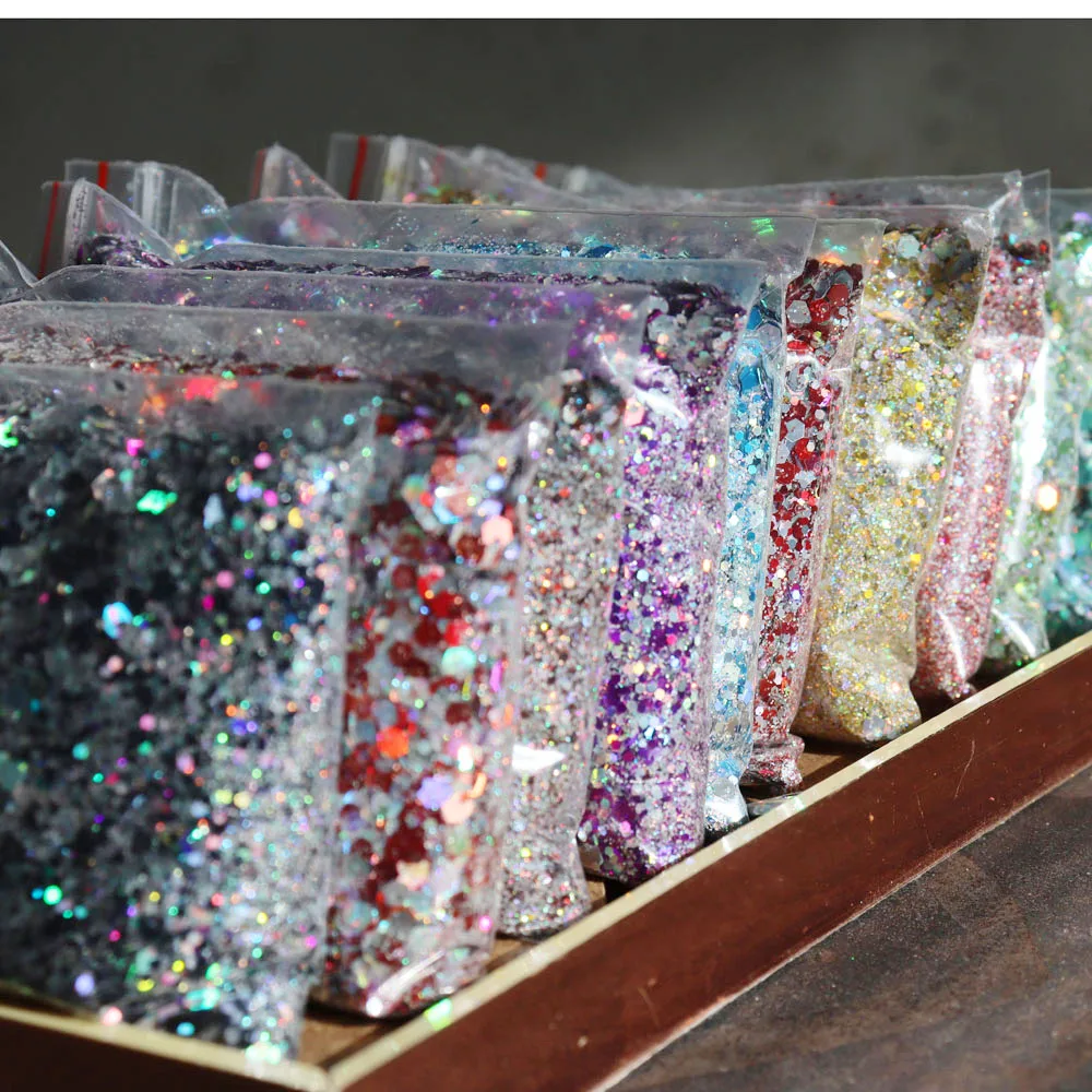 50g Holographic Mixed Hexagon Nail Glitter Sequins Sparkly Manicure Flakes Slices For Manicure Body/Eye/Face Glitter Decoration
50g Holographic Mixed Hexagon Nail Glitter Sequins Sparkly Manicure Flakes Slices For Manicure Body/Eye/Face Glitter Decoration