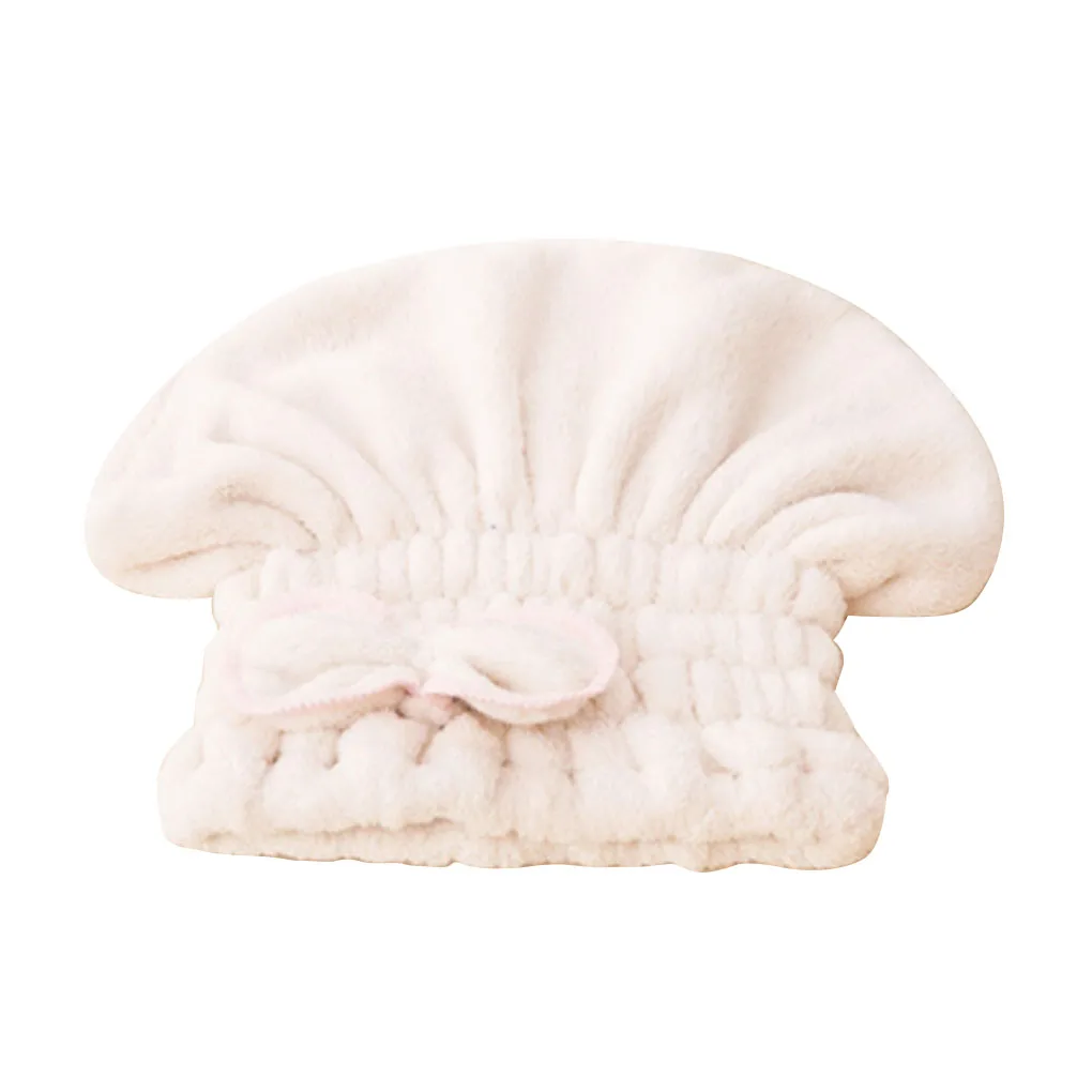 Microfiber Hair Drying Towel Wrap With Bow-Knot Shower Cap Hair Turban Hair Wrap Cap Applies To All Length And Dry Hair Quickly
Microfiber Hair Drying Towel Wrap With Bow-Knot Shower Cap Hair Turban Hair Wrap Cap Applies To All Length And Dry Hair Quickly
