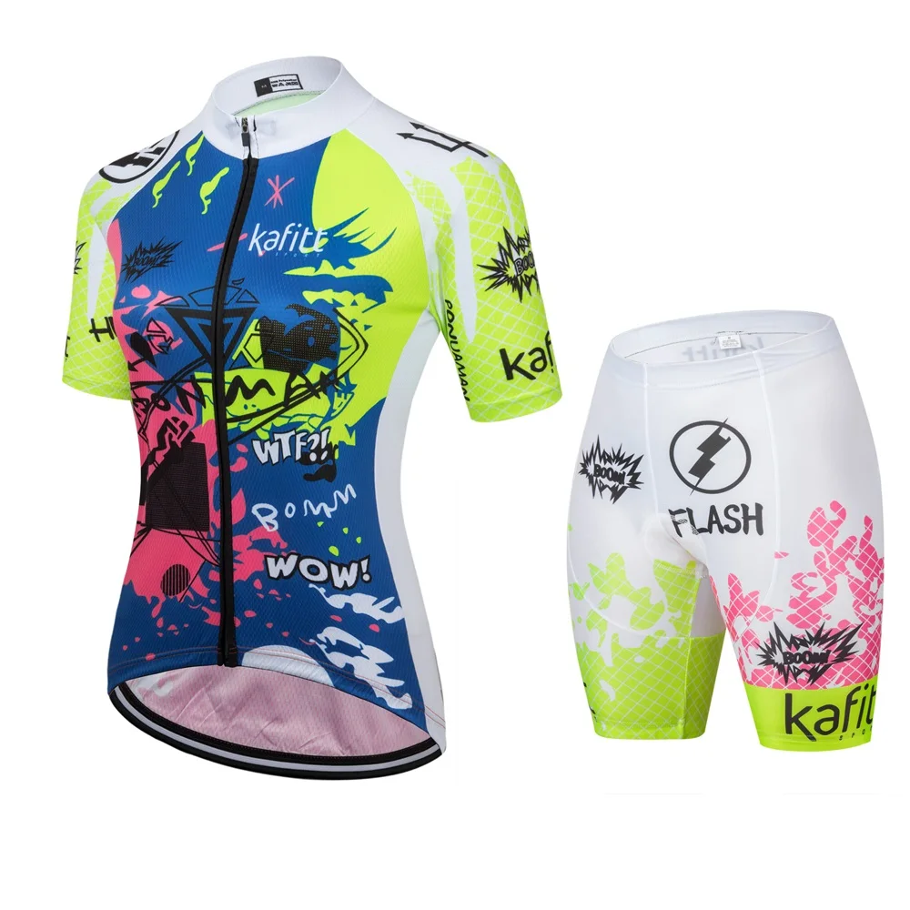 Women's Fluorescent Bike Short Sleeve Jersey Sets MTB Cycling Clothing GEL Pad Ropa Ciclismo Road Go Pro Bicycle Shorts Summer
Women's Fluorescent Bike Short Sleeve Jersey Sets MTB Cycling Clothing GEL Pad Ropa Ciclismo Road Go Pro Bicycle Shorts Summer