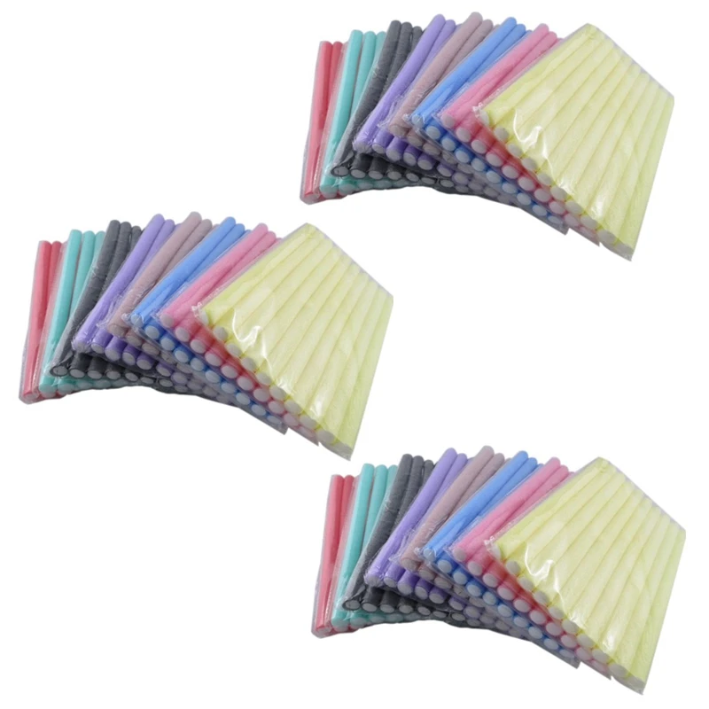 Wholesale 30Pcs Lot Curler Makers Soft Foam Bendy Twist Curls DIY Styling Hair Rollers Tool For Women Accessories
Wholesale 30Pcs Lot Curler Makers Soft Foam Bendy Twist Curls DIY Styling Hair Rollers Tool For Women Accessories
