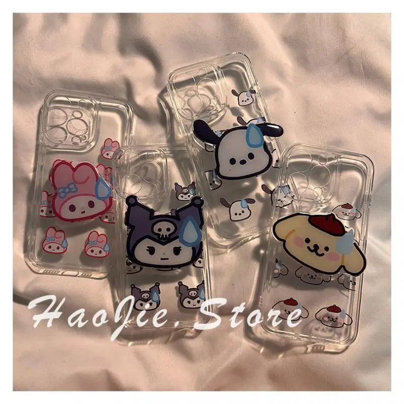 Kawaii Sanrio Kuromi Mymelody Onpompurin Iphone Case for 11 12 13 Protective Case Cute Silicone Shockproof Phone Accessories
Kawaii Sanrio Kuromi Mymelody Onpompurin Iphone Case for 11 12 13 Protective Case Cute Silicone Shockproof Phone Accessories