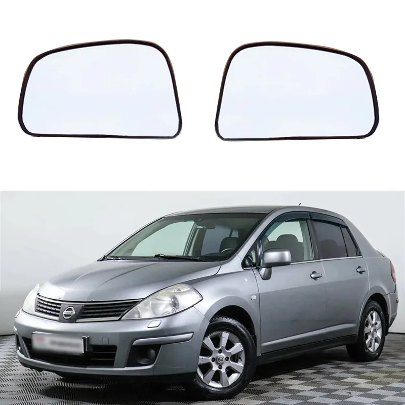 Нагревательные зеркала заднего вида для 04-20 Nissan TIIDA левые и правые отражатели