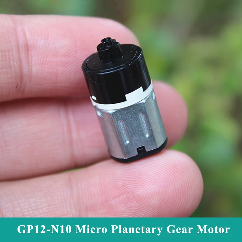 Micro N10 Planetary Gear Motor Mini 12mm Gearbox Reduction Geared Motor DC 3V-6V 5V 140RPM Cross Shaft DIY Robot Lock Toy Model
Micro N10 Planetary Gear Motor Mini 12mm Gearbox Reduction Geared Motor DC 3V-6V 5V 140RPM Cross Shaft DIY Robot Lock Toy Model