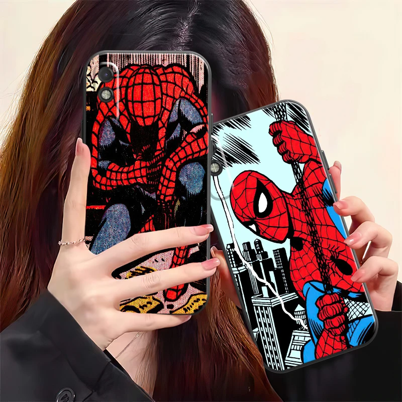 Marvel Spider Man Phone Case For Xiaomi Redmi 9 9i 9AT 9T 9A 9C 10 Note 9 9T 9S 10 10 Pro 10S 10 5G Coque Liquid Silicon Funda
Marvel Spider Man Phone Case For Xiaomi Redmi 9 9i 9AT 9T 9A 9C 10 Note 9 9T 9S 10 10 Pro 10S 10 5G Coque Liquid Silicon Funda