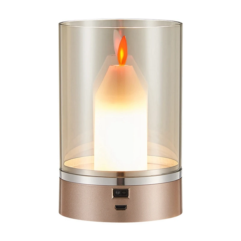 Smart Candle Light Motion Sensor Hand Scan LED Night Light USB Charging Desk Lamp For Home Bed Decor Auto On/Off Lamp
Smart Candle Light Motion Sensor Hand Scan LED Night Light USB Charging Desk Lamp For Home Bed Decor Auto On/Off Lamp