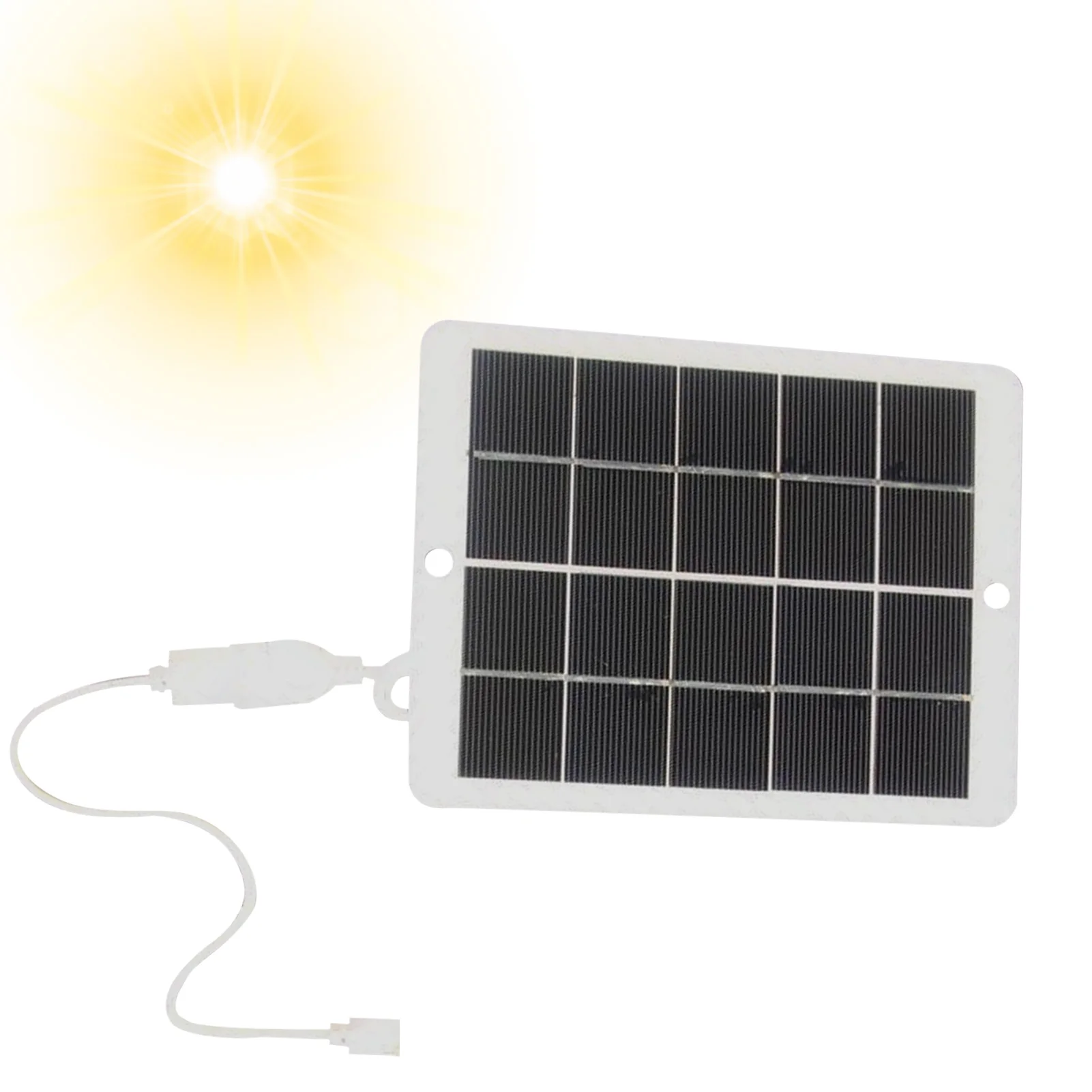 3W 5V Solar Charger Power Bank Portable 600mAh Solar USB Charger Solar Panel For Smart Phones Tablets
3W 5V Solar Charger Power Bank Portable 600mAh Solar USB Charger Solar Panel For Smart Phones Tablets