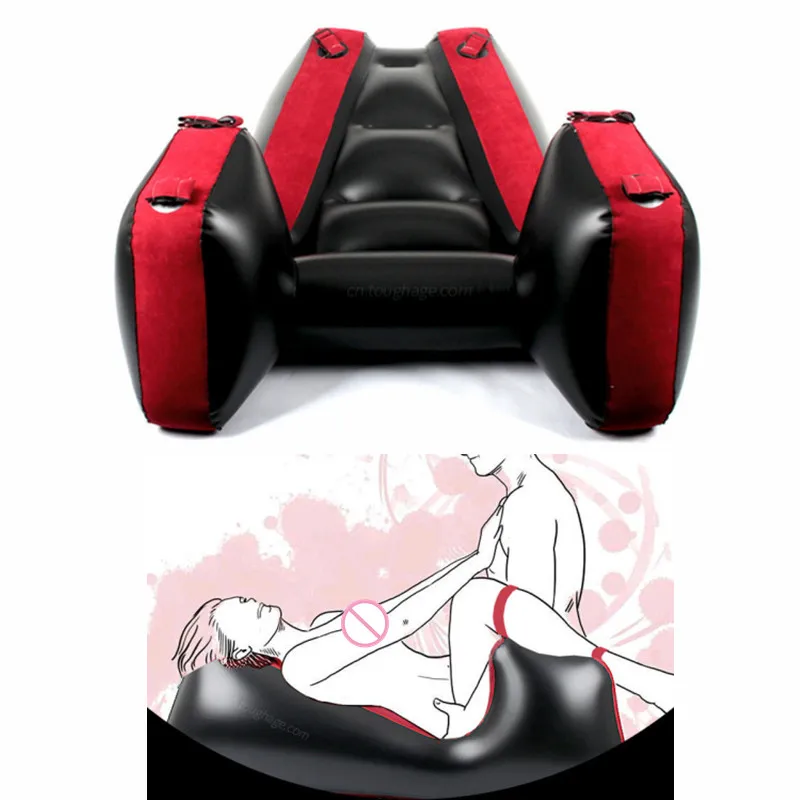

Эротическая мебель, надувной диван для секса, бондаж для ног, привязанные открытые фиксаторы для секса, стул для пар, секс-игрушки, помощь в глубоком положении