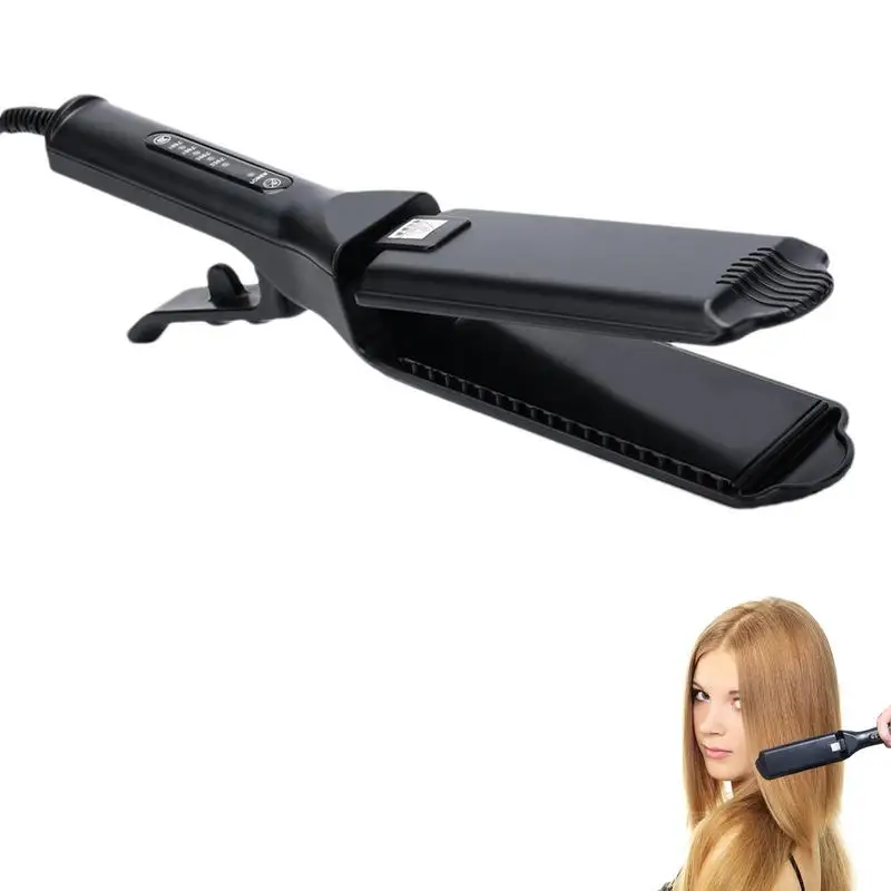 Hair Crimping Iron Corrugation Crimper Hair Iron Beauty Heating Curler 4-Gear Temperature Adjustable Professional Hair Styling
Hair Crimping Iron Corrugation Crimper Hair Iron Beauty Heating Curler 4-Gear Temperature Adjustable Professional Hair Styling