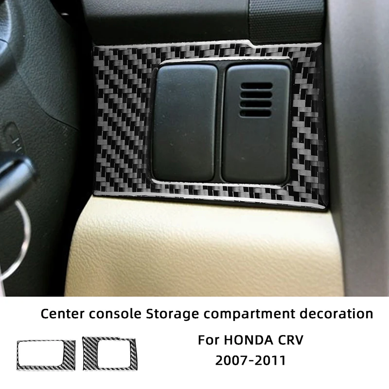 Carbon Fiber Car Dashboard Storage Compartment Panel Decoration Stickers For 2007-2011 HONDA CRV Interior Accessories
Carbon Fiber Car Dashboard Storage Compartment Panel Decoration Stickers For 2007-2011 HONDA CRV Interior Accessories