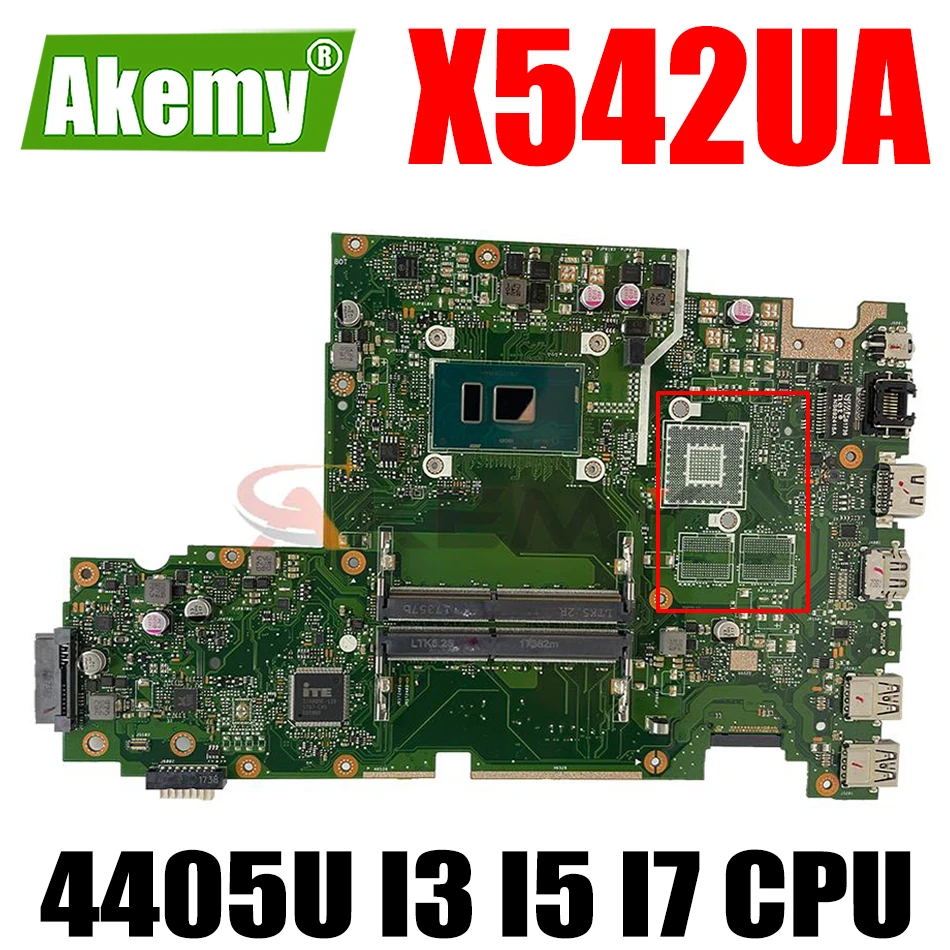 Материнская плата для ноутбука X542UA 4405U I3 I5 I7 7-го поколения 8-го поколения
Материнская плата для ноутбука X542UA 4405U I3 I5 I7 7-го поколения 8-го поколения