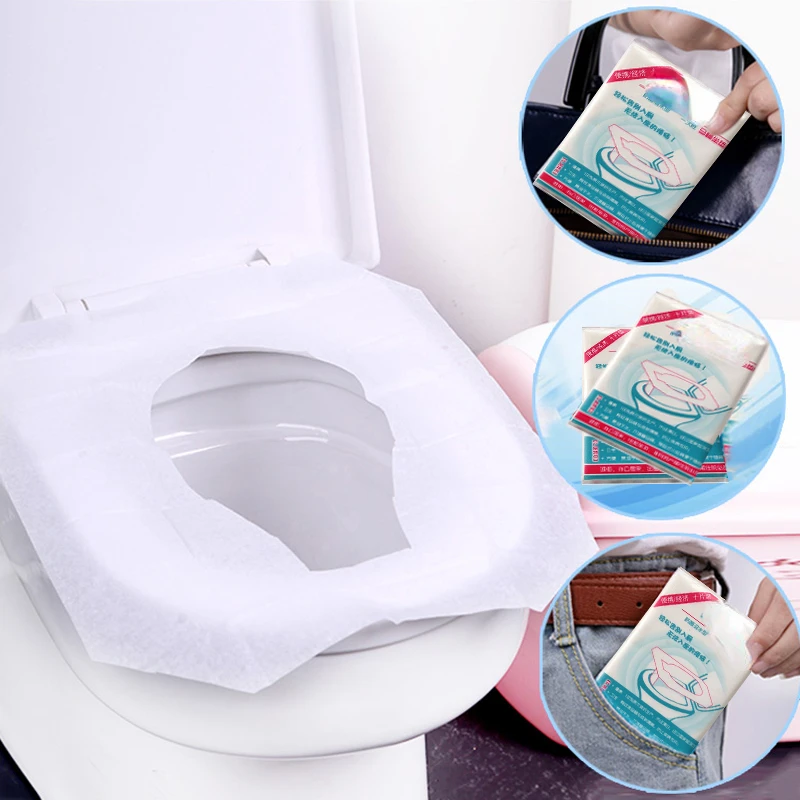 Disposable Toilet Seat Cover 100% Waterproof Safety Travel/Camping Toilet Mat Bathroom Accessiories Bathroom Mats Set
Disposable Toilet Seat Cover 100% Waterproof Safety Travel/Camping Toilet Mat Bathroom Accessiories Bathroom Mats Set