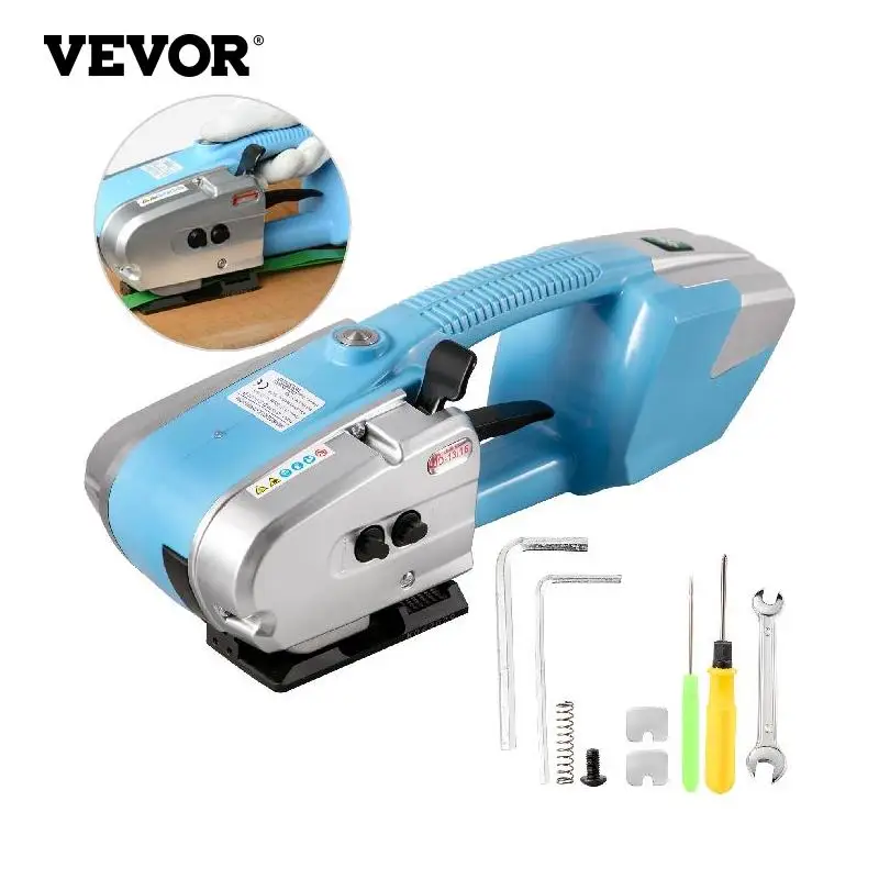 VEVOR Electric Handheld Strapping Machine Hand Packing Tools Product Banding Tools for 11 - 16 MM Band Width PET PP Belts 220V
VEVOR Electric Handheld Strapping Machine Hand Packing Tools Product Banding Tools for 11 - 16 MM Band Width PET PP Belts 220V