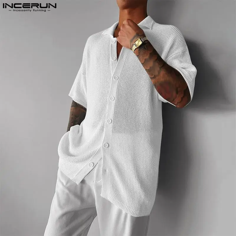 INCERUN Tops 2023 American Style New Men Fashion Simple Solid All-match Shirts Casual Streetwear Male Short Sleeved Blouse S-5XL
INCERUN Tops 2023 American Style New Men Fashion Simple Solid All-match Shirts Casual Streetwear Male Short Sleeved Blouse S-5XL