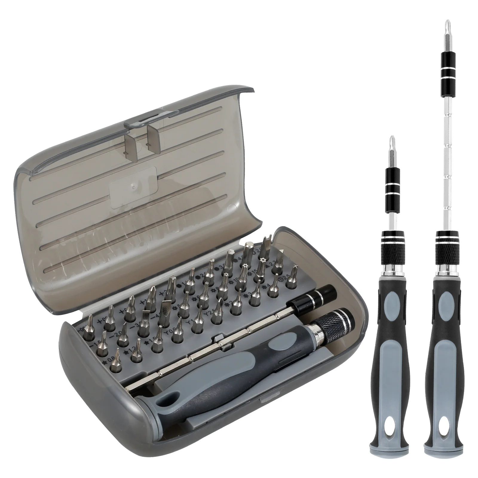 32Pcs Screwdriver Set Magnetic Screwdriver Repair Kit Portable Precision Screwdriver Bits Set with Handle and Extension Rod
32Pcs Screwdriver Set Magnetic Screwdriver Repair Kit Portable Precision Screwdriver Bits Set with Handle and Extension Rod