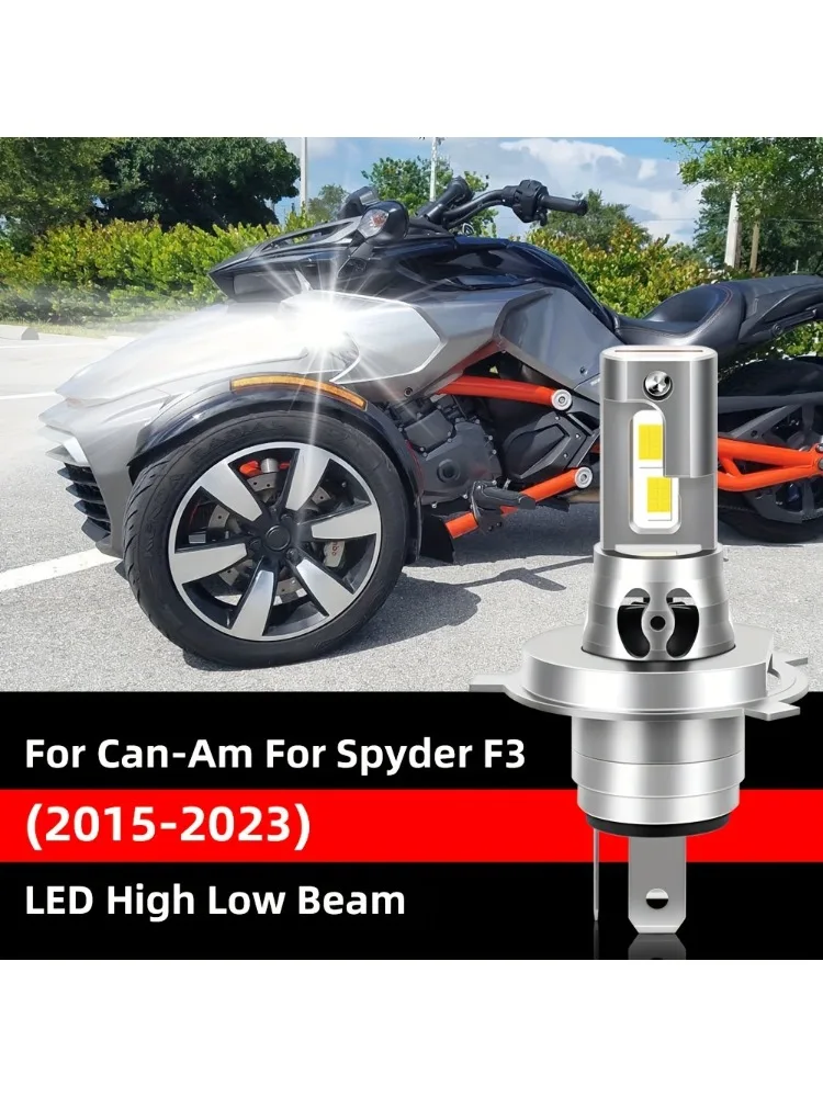 Лампа для фар головного света, 1 шт., для Can-Am Spyder F3 (2015-2023), 60 Вт, Ближний/Дальний свет, сверхъяркая, 6000 лм, K, белая, дневной свет
Лампа для фар головного света, 1 шт., для Can-Am Spyder F3 (2015-2023), 60 Вт, Ближний/Дальний свет, сверхъяркая, 6000 лм, K, белая, дневной свет