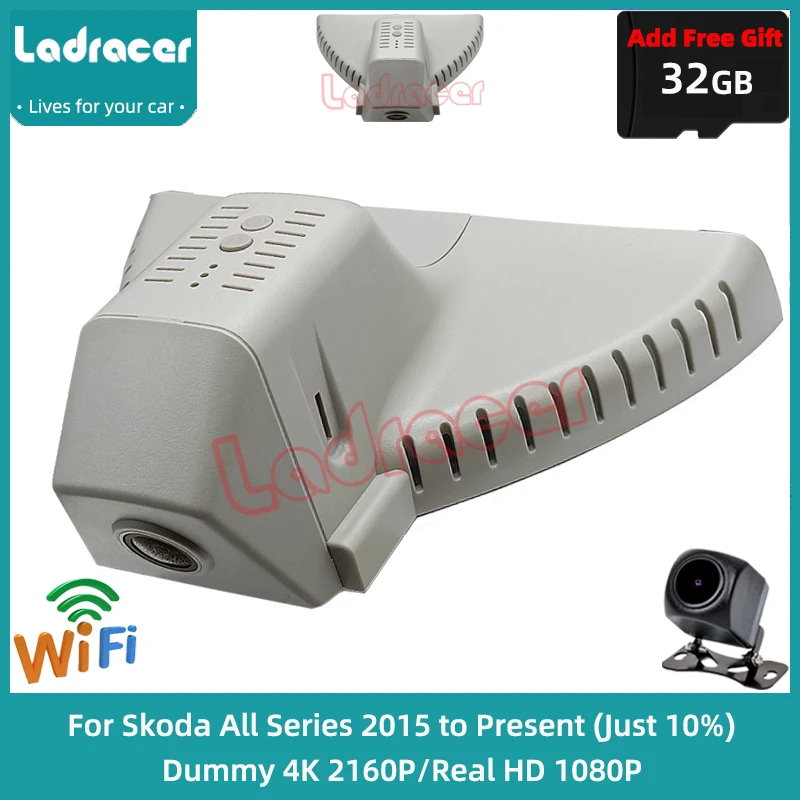 Ladracer SKD06 4K 2160P Wifi Dash Cam Car DVR For Skoda Superb 3 Lauren Klement IV 3V MR Octavia Kodiaq Kodiak Top Edition
Ladracer SKD06 4K 2160P Wifi Dash Cam Car DVR For Skoda Superb 3 Lauren Klement IV 3V MR Octavia Kodiaq Kodiak Top Edition