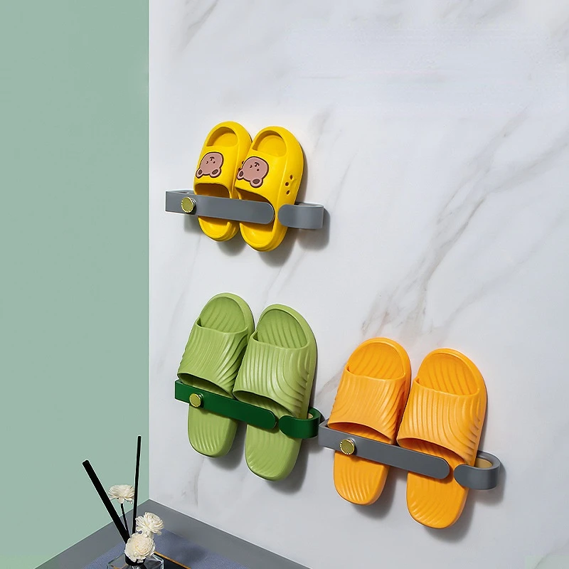Wall-mounted Bathroom Slipper Organizer Storage Rack Does Not Take Up Space Slippers Rack For Bathroom Accessories
Wall-mounted Bathroom Slipper Organizer Storage Rack Does Not Take Up Space Slippers Rack For Bathroom Accessories