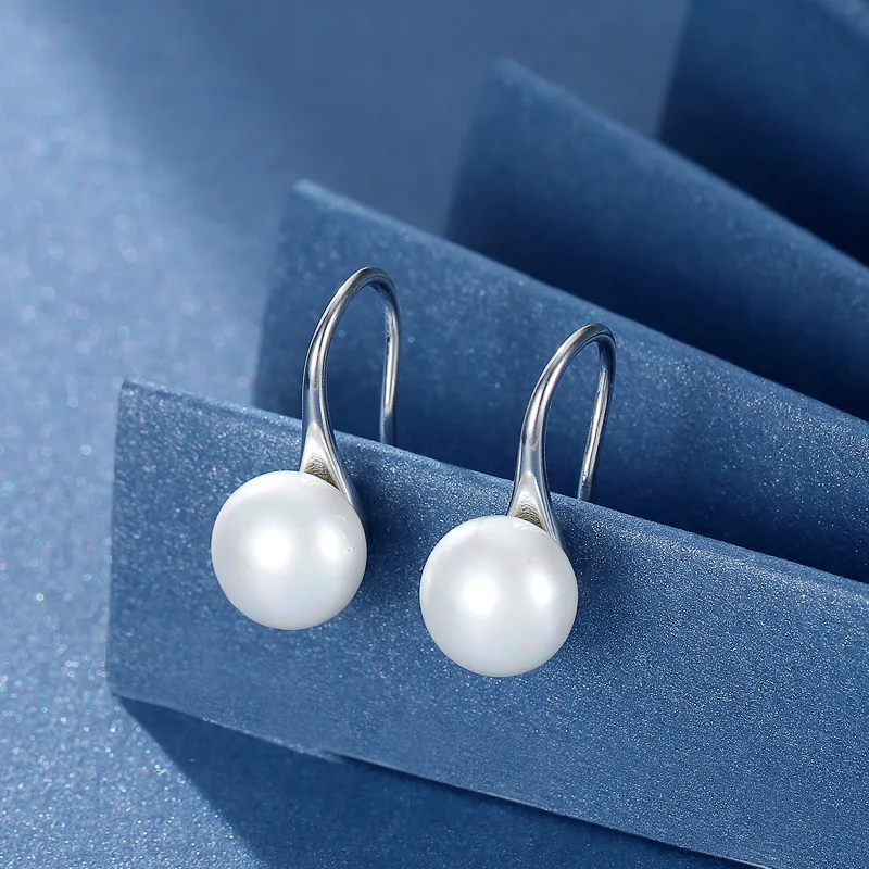 925 Sterling Silver freshwater Pearl Drop Earring Women Aros Mujer Oreja Bizuteria Orecchini Silver 925 Jewelry Pearl Earrings
925 Sterling Silver freshwater Pearl Drop Earring Women Aros Mujer Oreja Bizuteria Orecchini Silver 925 Jewelry Pearl Earrings