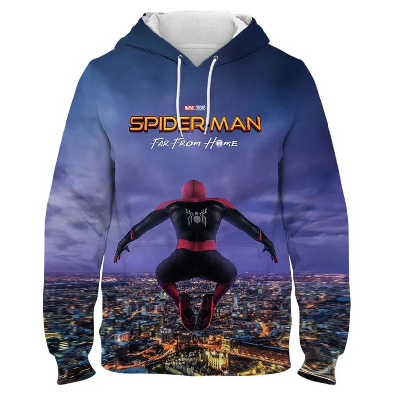 Men Sweetshirt Super Hero Spider-Man Cool Boy Girl Kids Tracksuit Spring Marvel 3D Print Streetwear Women Hoodies
Men Sweetshirt Super Hero Spider-Man Cool Boy Girl Kids Tracksuit Spring Marvel 3D Print Streetwear Women Hoodies