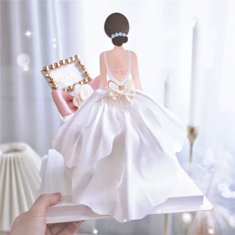 Black White Cake Topper Bride Silhouette Cake Decor Girl Princess Wedding Decorations Dessert Cupcake Topper Party Supplies
Black White Cake Topper Bride Silhouette Cake Decor Girl Princess Wedding Decorations Dessert Cupcake Topper Party Supplies