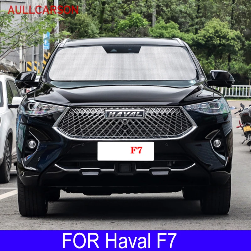 

For GWM Haval F7 Sunshades UV Protection Curtain Sun Shade Film Visor Front Windshield Cover Protector Car Accessories