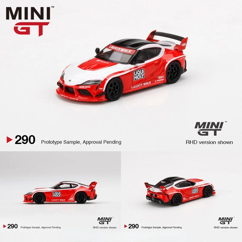 MINI GT1:64 Toyota GR supra LBWK Wide-body LIQUI MOLY Collection of die-cast alloy car decoration model toys
MINI GT1:64 Toyota GR supra LBWK Wide-body LIQUI MOLY Collection of die-cast alloy car decoration model toys