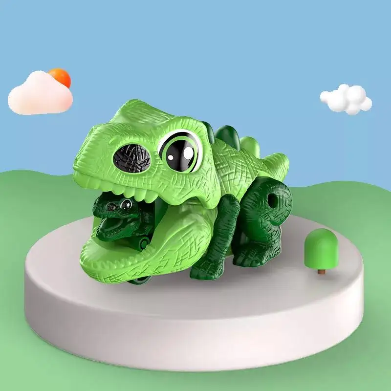 1 Pcs Tyrannosaurus Rex Parent-child Battle Children's Toy Dinosaur Catapult Vehicle Friction Inertia Press Car Simulation Toys
1 Pcs Tyrannosaurus Rex Parent-child Battle Children's Toy Dinosaur Catapult Vehicle Friction Inertia Press Car Simulation Toys