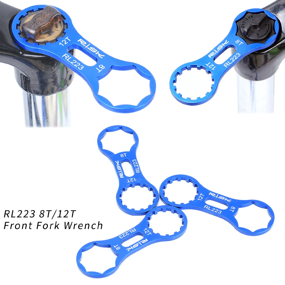 MTB Bike Y-Shaped Front Fork Cap Wrench Alloy Bicycle Cap Removal Installation Wrench Front Fork Repair Tool for XCR/XCT/XCM/RST
MTB Bike Y-Shaped Front Fork Cap Wrench Alloy Bicycle Cap Removal Installation Wrench Front Fork Repair Tool for XCR/XCT/XCM/RST