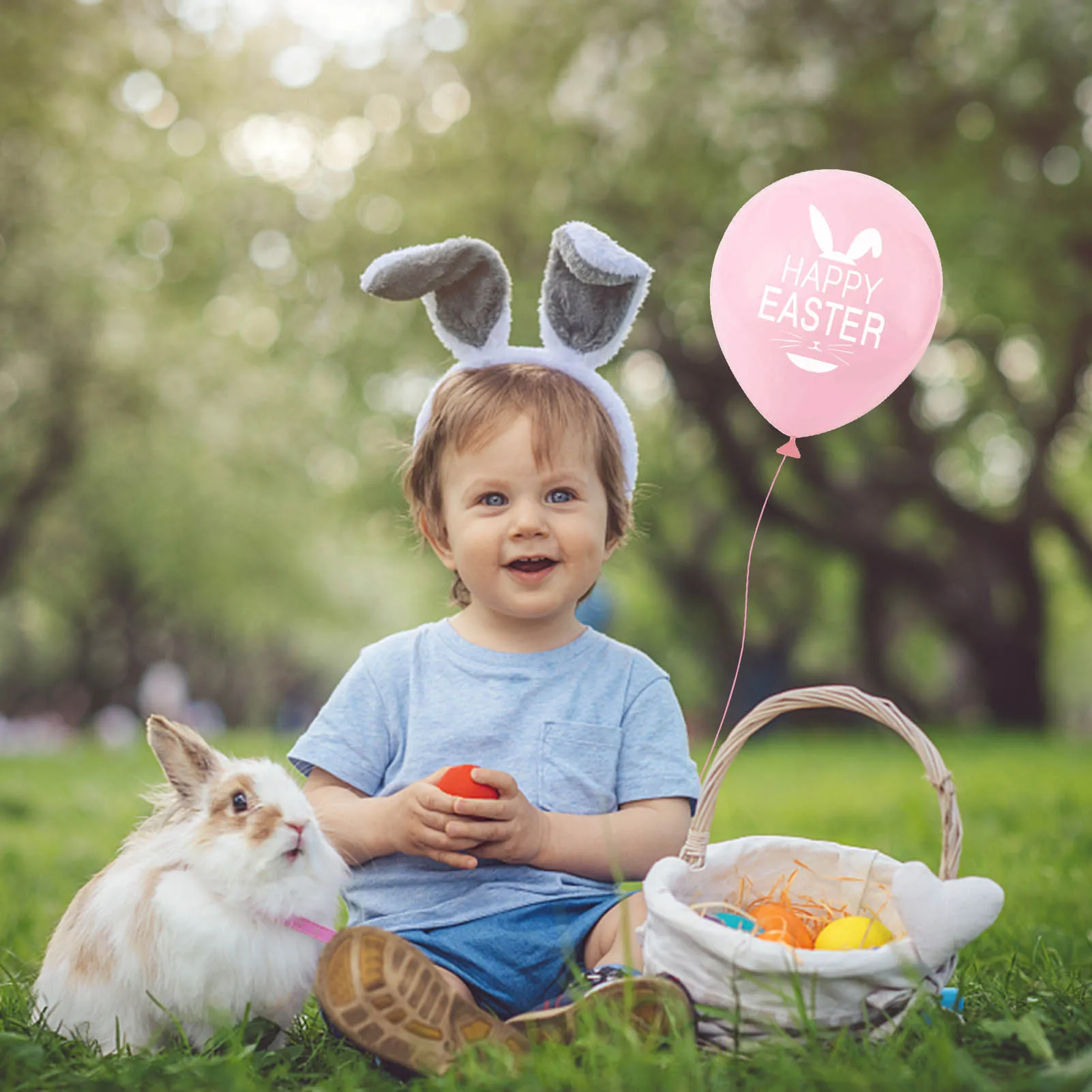 100PCS Latex Colorful Balloon Happy Easter Day Balloons Cute Easter Bunny Light Pink Blue Purple Balloons Party Decor Supplies
100PCS Latex Colorful Balloon Happy Easter Day Balloons Cute Easter Bunny Light Pink Blue Purple Balloons Party Decor Supplies