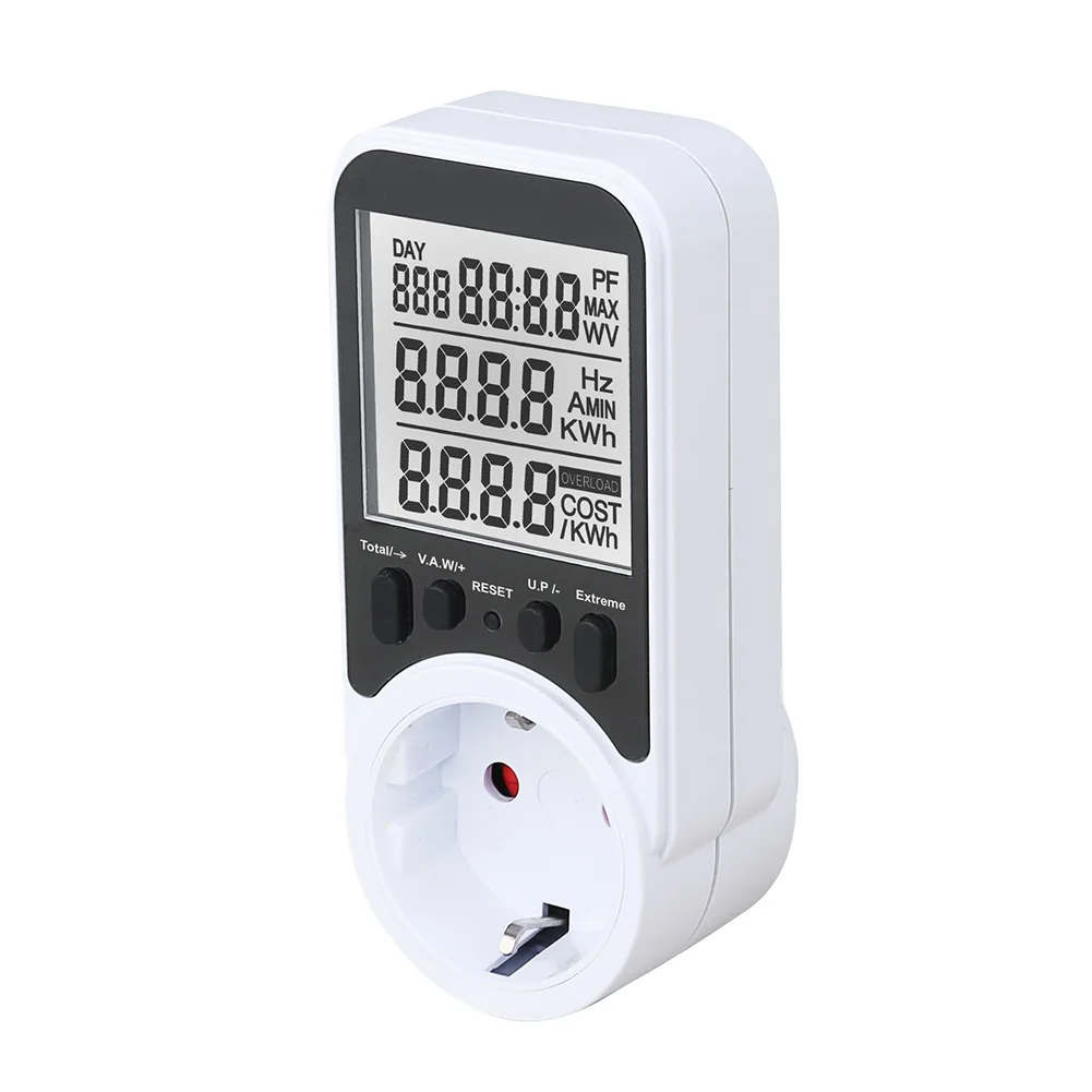 For All Households Power Meter Socket Power Meter Socket Convenient LCD Screen Reliable Save Electricity High Quality
For All Households Power Meter Socket Power Meter Socket Convenient LCD Screen Reliable Save Electricity High Quality