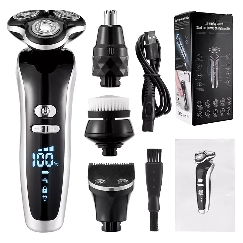 New Electric Shaver For Men 4D Electric Beard Trimmer USB Rechargeable Professional Hair Trimmer Hair Cutter Adult Razor For Men
New Electric Shaver For Men 4D Electric Beard Trimmer USB Rechargeable Professional Hair Trimmer Hair Cutter Adult Razor For Men