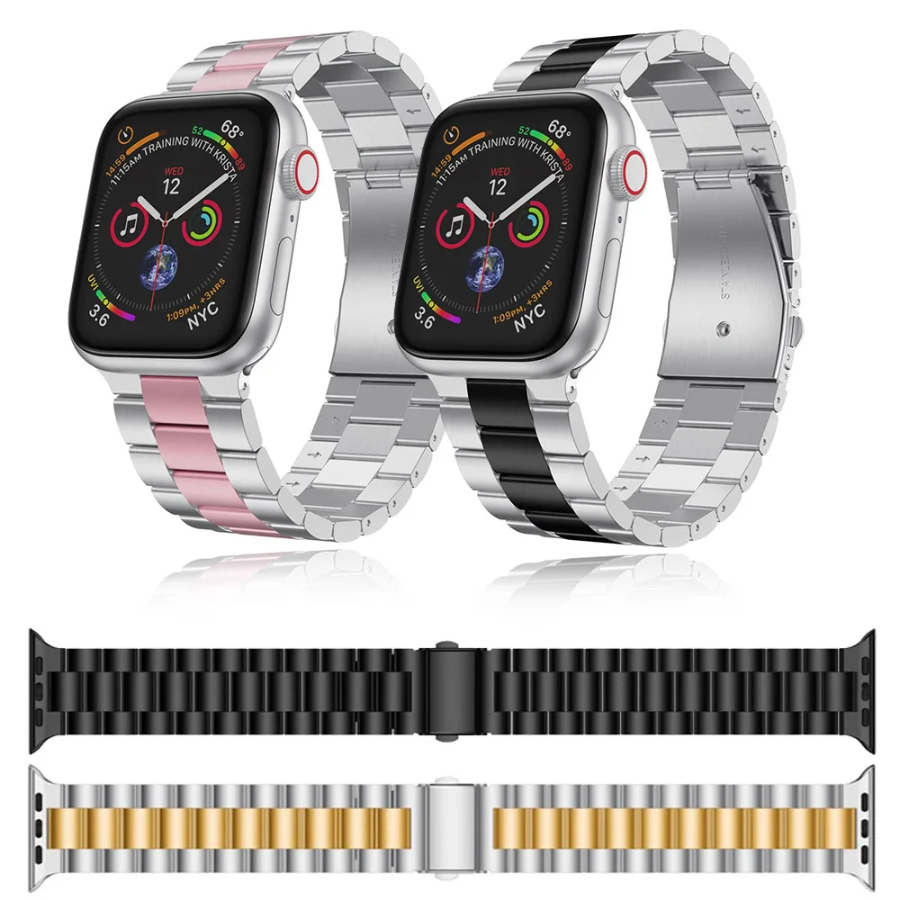 Ремешок металлический для Apple Watch Series 5, сменный Браслет для IWatch 4 3 2 42 мм, 44 мм 38 мм
Ремешок металлический для Apple Watch Series 5, сменный Браслет для IWatch 4 3 2 42 мм, 44 мм 38 мм