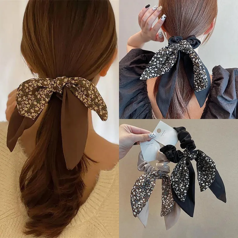 New Adult Temperament Double Floral Ribbon Large Intestine Scrunchie Korean Version Heavy Industry Fat Ring Female Hair Ties
New Adult Temperament Double Floral Ribbon Large Intestine Scrunchie Korean Version Heavy Industry Fat Ring Female Hair Ties
