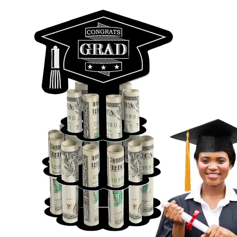 Money Holder For Graduation Wooden Graduation Money Cake 2023 Graduation Anniversary Money Gift Double-Layer Cash Holder With
Money Holder For Graduation Wooden Graduation Money Cake 2023 Graduation Anniversary Money Gift Double-Layer Cash Holder With