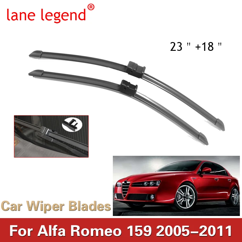 Car Wiper Blade For Alfa Romeo 159 23"+18" 2005-2011 Auto Windscreen Windshield Wipers Blades Window Wash Fit Side Pin Arms
Car Wiper Blade For Alfa Romeo 159 23"+18" 2005-2011 Auto Windscreen Windshield Wipers Blades Window Wash Fit Side Pin Arms