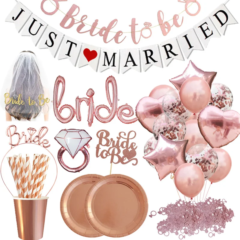 Wedding Decorations Bride To Be Balloons Just Married Banner Team Bride Hen Night Decor Bridesmaid Bachelorette Party Supplies
Wedding Decorations Bride To Be Balloons Just Married Banner Team Bride Hen Night Decor Bridesmaid Bachelorette Party Supplies