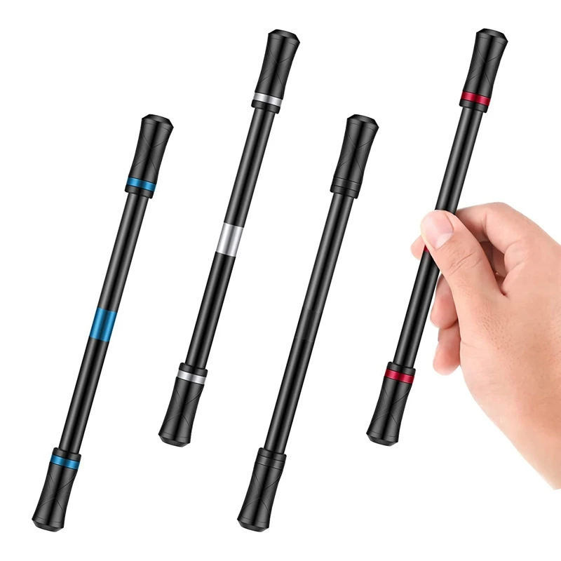 4 PCS Spinner Pen Rotating Finger Pen Detachable Spinning Mod Reduced Pressure Gaming Pens for Office School
4 PCS Spinner Pen Rotating Finger Pen Detachable Spinning Mod Reduced Pressure Gaming Pens for Office School