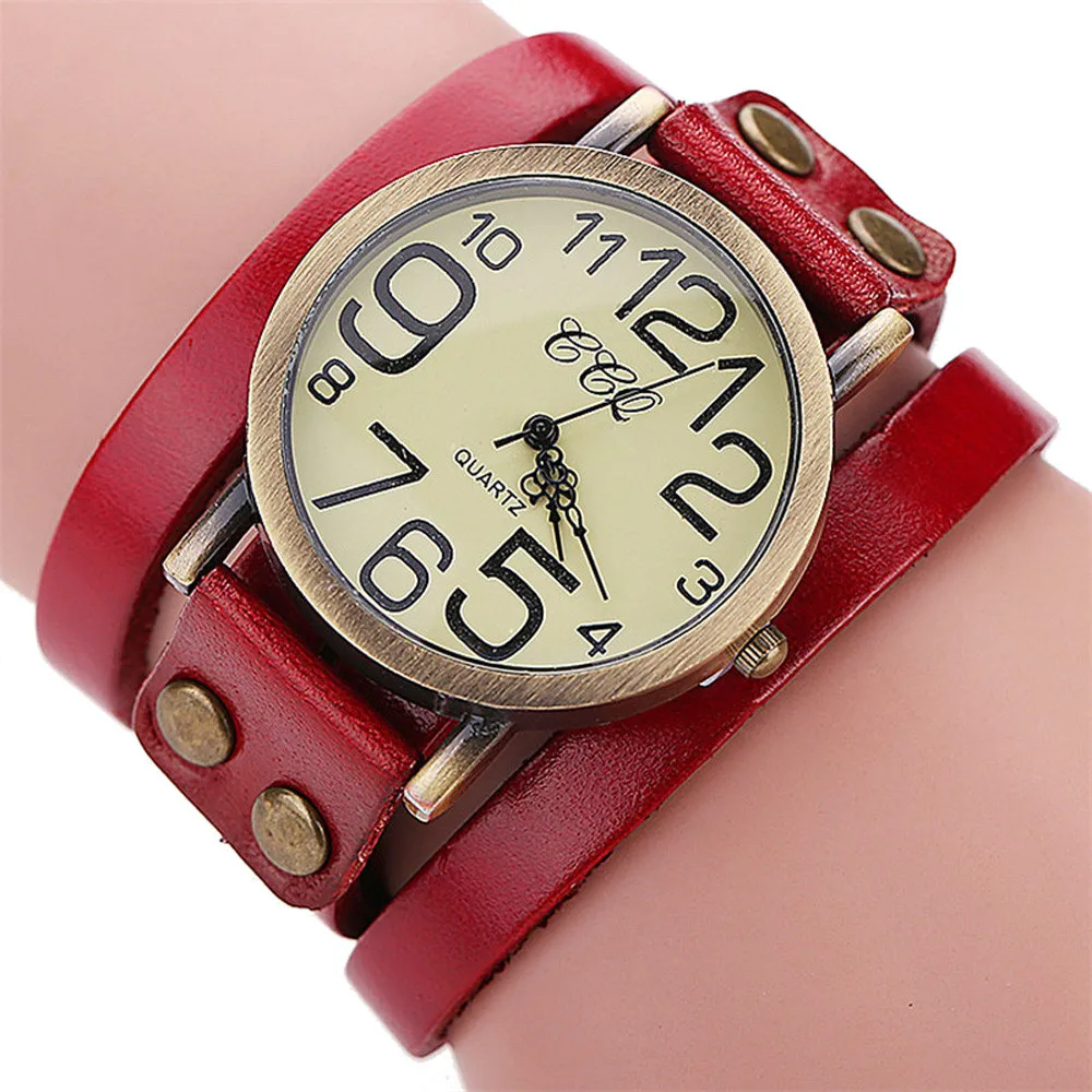 Luxury Brand Vintage Casual Cow Leather Bracelet Watch Women Leather WristWatch Classic Watches for Woman Relogio Feminino 
Luxury Brand Vintage Casual Cow Leather Bracelet Watch Women Leather WristWatch Classic Watches for Woman Relogio Feminino