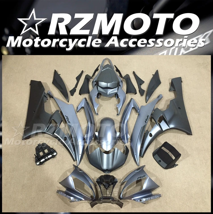 4Gifts New ABS Motorcycle Fairings Kit Fit For YAMAHA YZF- R6 2006 2007 06 07 Bodywork Set Gray
4Gifts New ABS Motorcycle Fairings Kit Fit For YAMAHA YZF- R6 2006 2007 06 07 Bodywork Set Gray