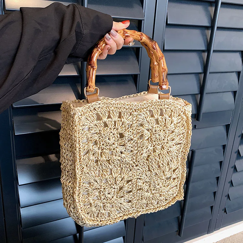 2023 New Women's Woven Handheld Natural Style Tote Bag Fashion Holiday Travel Beach Bag Vertical Style Beach Holiday Handbag
2023 New Women's Woven Handheld Natural Style Tote Bag Fashion Holiday Travel Beach Bag Vertical Style Beach Holiday Handbag
