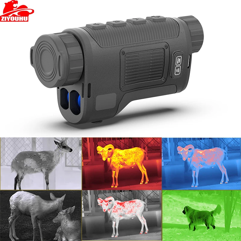 Тепловизор ZIYOUHU TK35/50LRF, 384 × 288 пикселей, дальномер 1000 м, Инфракрасный Тепловизор, камера ночного видения для охоты
Тепловизор ZIYOUHU TK35/50LRF, 384 × 288 пикселей, дальномер 1000 м, Инфракрасный Тепловизор, камера ночного видения для охоты