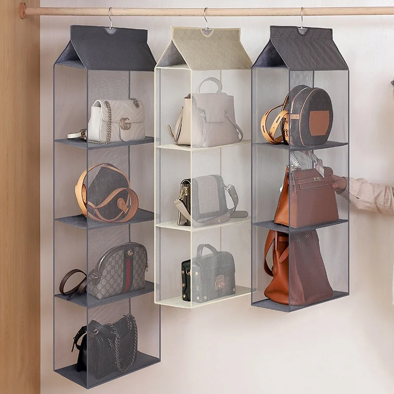 Transparent Wardrobe Hanging Storage Bag Household Necessity Handbag Organizer Pouchs Foldable Three-dimensional Arrange Case
Transparent Wardrobe Hanging Storage Bag Household Necessity Handbag Organizer Pouchs Foldable Three-dimensional Arrange Case