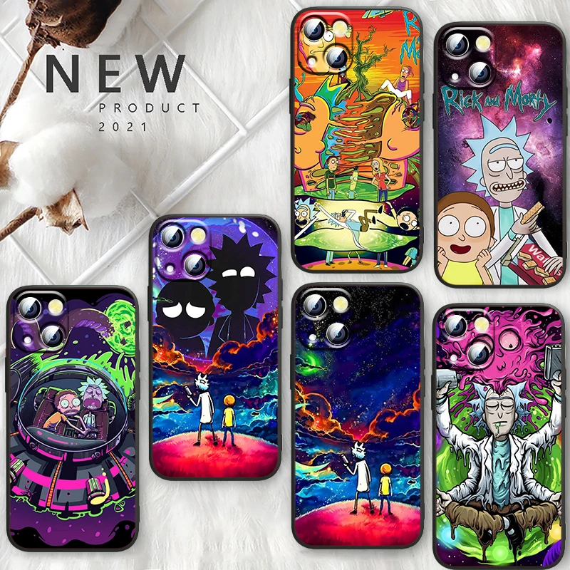 Phone Case For Apple iPhone 14 13 12 Mini 11 XS Pro Max X XR SE 2020 8 7 6 Plus Ricks Morts Anime Art Funda Black Cover
Phone Case For Apple iPhone 14 13 12 Mini 11 XS Pro Max X XR SE 2020 8 7 6 Plus Ricks Morts Anime Art Funda Black Cover
