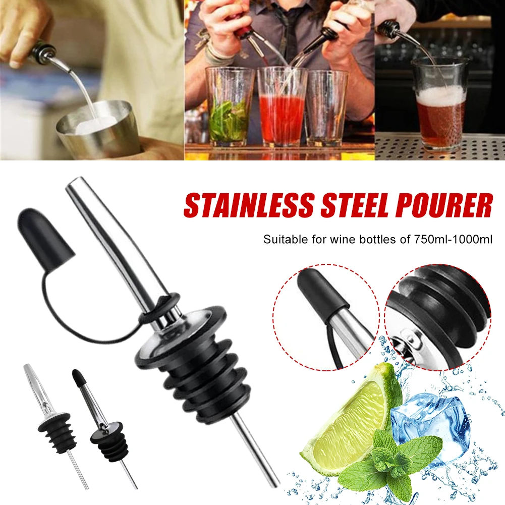 Stainless Steel Wine Pourer Tapered Spout Glass Bottle Liquor Pourer Olive Oil Dispenser Wine Stopper Home Bar Accessories
Stainless Steel Wine Pourer Tapered Spout Glass Bottle Liquor Pourer Olive Oil Dispenser Wine Stopper Home Bar Accessories