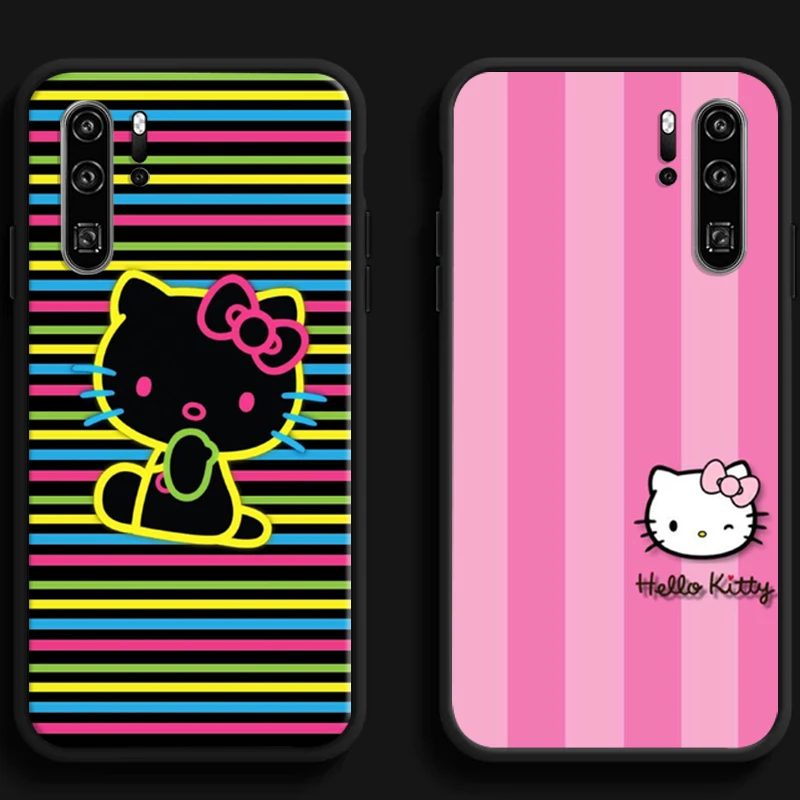 

Cute Hello Kitty Phone Cases For Huawei Honor Y6 Y7 2019 Y9 2018 Y9 Prime 2019 Y9 2019 Y9A Carcasa Funda Coque