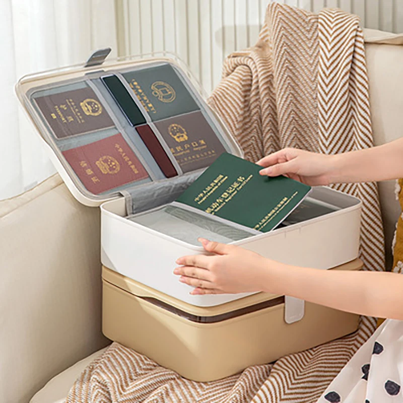 Certificate Storage Bag Household Large Functional Capacity Document Storage Bags Luggage Travel Passport Waterproof File Bags
Certificate Storage Bag Household Large Functional Capacity Document Storage Bags Luggage Travel Passport Waterproof File Bags