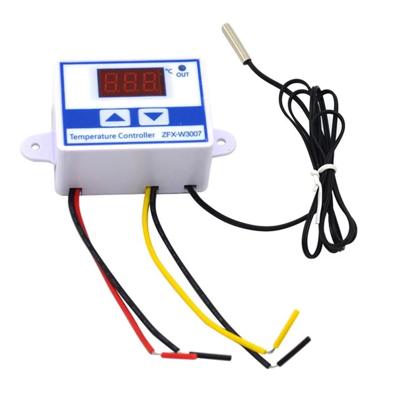 ZFX-W3007 10A Digital Temperature Controller Quality Thermal Regulator Thermocouple Thermostat With LCD Display 220V
ZFX-W3007 10A Digital Temperature Controller Quality Thermal Regulator Thermocouple Thermostat With LCD Display 220V