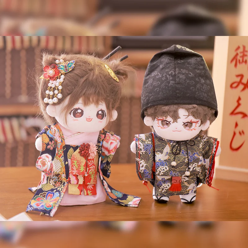 Original Japanese Kimono Suit For 20cm Cotton Stuffed Doll Hunting Clothes Change Clothing Outfits Cosplay Accessories Cute Gift
Original Japanese Kimono Suit For 20cm Cotton Stuffed Doll Hunting Clothes Change Clothing Outfits Cosplay Accessories Cute Gift